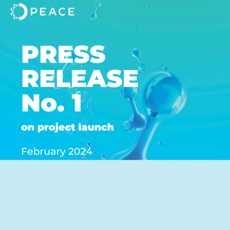 PEACE Press release #1 is out